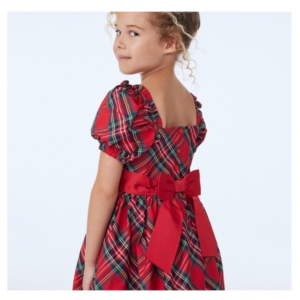 The Holiday Tartan Dress, Janie and Jack, like new, worn once.